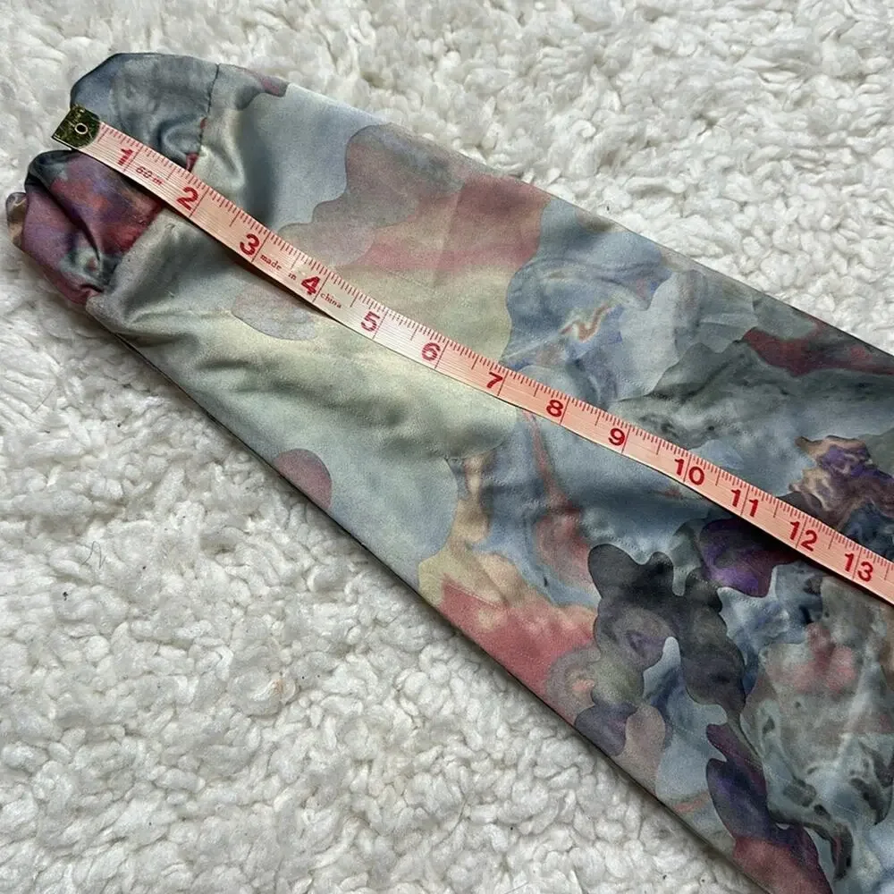 ADIDAS Originals Pastel Camo Watercolor Satin Hoodie Multicolor Pullover